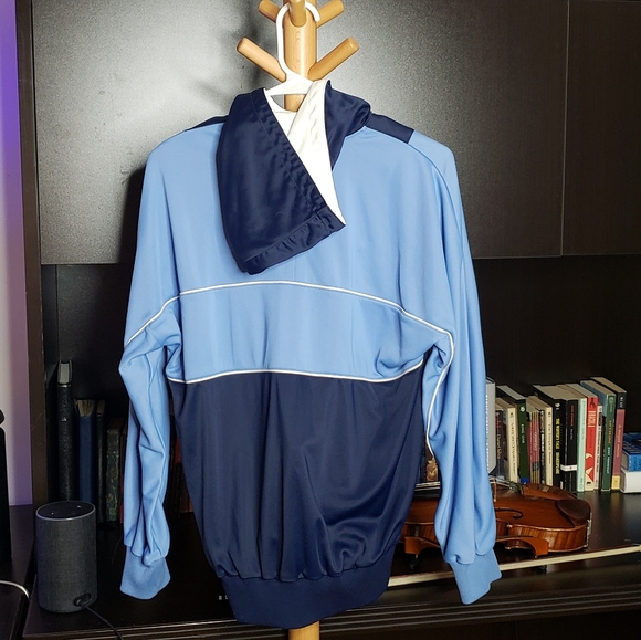 Vintage Blue Adidas Hoodie - Picture 5 of 5